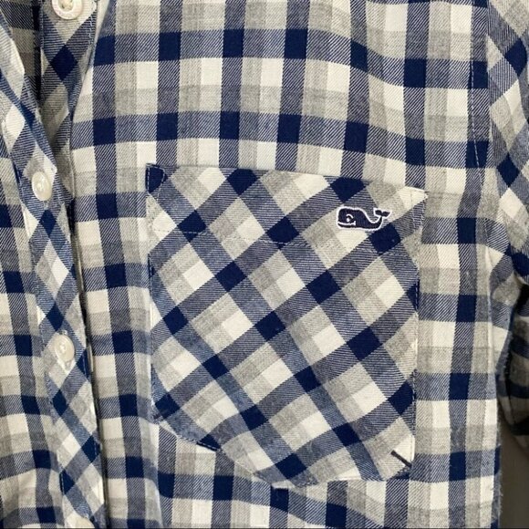 Vineyard Vines plaid button down shirt, relaxed fit, flannel - Picture 5 of 8
